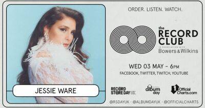 The Record Club: Jessie Ware to bring That! Feels Good! as next episode guest - www.officialcharts.com - Britain