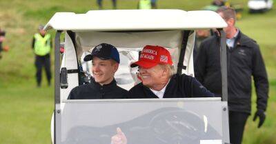 Scots schoolkid invited to dinner with Donald Trump as former US President plays golf at Turnberry - www.dailyrecord.co.uk - Scotland - USA
