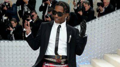 A$AP Rocky Responds After Using Woman to Jump Over Barricade Ahead of Met Gala - www.etonline.com - New York