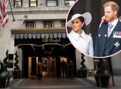Did Prince Harry & Meghan Markle’s Paparazzi Chase Happen Because... They Were Too 'Cheap’ To Get A Hotel?? - perezhilton.com - New York