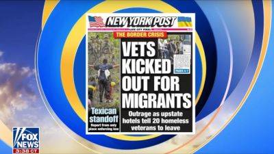 Turns Out New York Post Story of ‘Vets Kicked Out for Migrants’ That Fox News Pushed Is False - thewrap.com - New York - New York - county Valley - New York - county Story - Israel - county Hudson