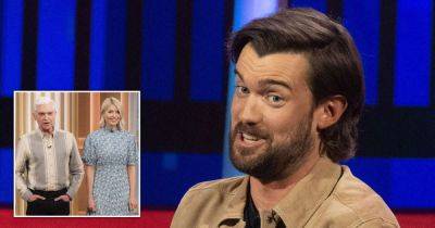 Jack Whitehall stuns audience with very cheeky Holly Willoughby and Phillip Schofield joke - www.msn.com