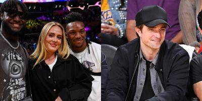 Adele, Robert Pattinson & More Stars Attend Lakers vs. Nuggets NBA Game 3 - See the Celebrity Attendees! - www.justjared.com - Los Angeles - Los Angeles