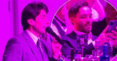 Arg performs at a charity boxing event as Ed Westwick films it - www.msn.com - Britain - France - London - Jackson
