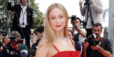 Jennifer Lawrence Attends 'Anatomie D'une Chute' Red Carpet at Cannes 2023 - www.justjared.com - France