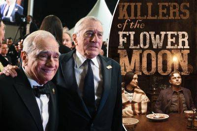 Martin Scorsese’s ‘Killers of the Flower Moon’ gets nine-minute standing ovation at Cannes Film Festival - nypost.com - New York - Oklahoma - Indiana - county Harrison - county Ford - city Tinseltown
