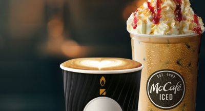 McDonald's Celebrate 30 Years of McCafé With Launch of Birthday Cake Latte - www.newidea.com.au