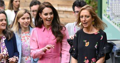 Kate Middleton stuns in pink as she makes surprise appearance at Chelsea Flower Show - www.ok.co.uk - Charlotte