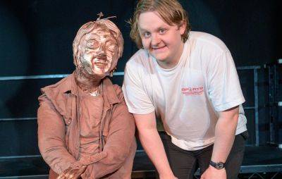 Lewis Capaldi presented with an “unusual” statue of himself - www.nme.com - county Bryan - county Johnston