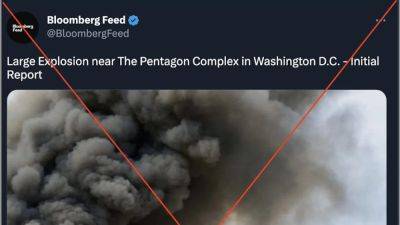Twitter Slammed After Fake Pentagon Explosion Jolts Stock Market: ‘Just Enabling Conspiracy Theory Creators at This Point’ - thewrap.com