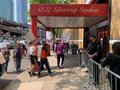 Dispatches From The WGA Picket Lines, Day 21: ‘American Horror Story’ Targeted In NY As LA Sparks Court Jersey Day Outside WBD - deadline.com - New York - USA - New York - Jersey - city Brooklyn - county Queens - county Story
