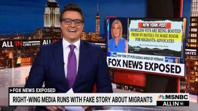 Chris Hayes Mocks Fox News’ Hoax Story Retraction: ‘I Guess There’s a First Time for Everything’ (Video) - thewrap.com - New York - New York