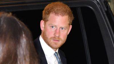 Prince Harry Loses Legal Challenge to Pay for Police Protection When Visiting the U.K. - www.etonline.com - Britain - New York