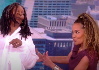 Whoopi Goldberg Gives Sunny Hostin A Lap Dance On ‘The View’ - etcanada.com