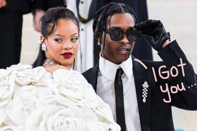 A$AP Rocky Checks Club Goers For Fighting Near Pregnant Rihanna: ‘Act Like Gentlemen When Y’all In Our Presence’ - perezhilton.com