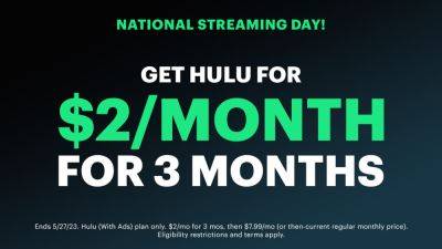 Hulu Drops Price to $2 per Month for Limited Time - variety.com - city Philadelphia