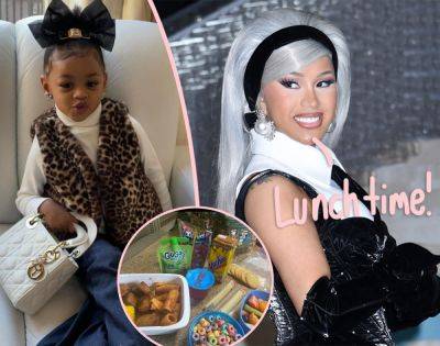 Fans Drooling After Cardi B Showed Off Daughter Kulture’s School Lunches! - perezhilton.com