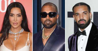 Kim Kardashian Slams Kanye West for Starting Rumor She Had Affair With Drake - www.usmagazine.com - Chicago