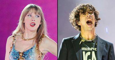 Taylor Swift and Matty Healy ‘Kiss’ Backstage at Her ‘Eras Tour’ Shows: They’re Spending ‘As Much Time Together as Possible’ - www.usmagazine.com - Los Angeles - USA - New York - Nashville - city Philadelphia