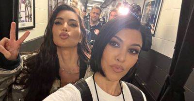 Kim and Kourtney Kardashian Hang Out at Blink-182 Concert as Feud Plays Out on ‘The Kardashians’ - www.usmagazine.com - Italy - city Brooklyn