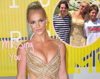 Britney Spears Says She Misses Her Sons 'Desperately'! - perezhilton.com