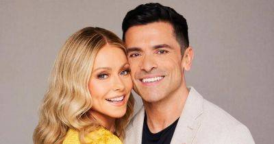 Kelly Ripa and Mark Consuelos Pretend to French Kiss in Front of Their Kids: ‘It Disgusts Them’ - www.usmagazine.com - Spain - France