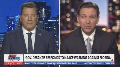 Ron DeSantis Has Another Technology Fail, This Time on Newsmax (Video) - thewrap.com - Florida - state Maryland - Baltimore, state Maryland