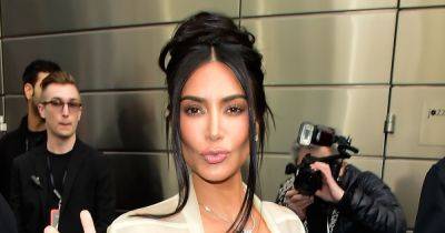 Kim Kardashian’s new bouncy layers are a play on the ‘octopus’ haircut - www.ok.co.uk