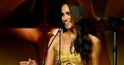 Meghan Markle's reason for skipping Gracie award show win is finally 'explained' - www.dailyrecord.co.uk - USA