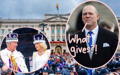 Um, WHAT?! Mike Tindall Complains About His 'Frustrating' Seat At King Charles' Coronation -- In The FOURTH Row! - perezhilton.com - city Westminster
