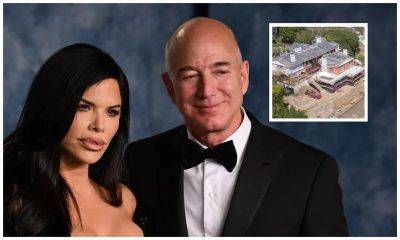 Jeff Bezos and Lauren Sanchez’s $175M mansion is back in construction - us.hola.com - Spain - France - city Sanchez