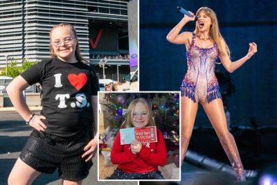 NY tween with Down Syndrome ‘so excited’ for Taylor Swift’s Eras Tour concert - nypost.com - county Westchester