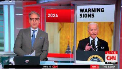 ‘Horrible News for Joe Biden,’ Jake Tapper Says of Latest Disastrous CNN Election Poll Numbers (Video) - thewrap.com - USA