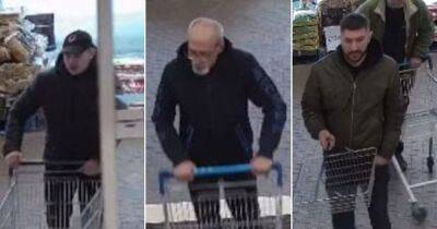 Police release CCTV in hunt for men accused of swiping more than £2k of booze from Tesco - www.manchestereveningnews.co.uk - Italy - Manchester