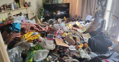 "We couldn't get in the front door!": Brave cleaners confront 3ft-deep 'horrendous rubbish' in Greater Manchester home - www.manchestereveningnews.co.uk - Manchester - county Lee - city Wayne