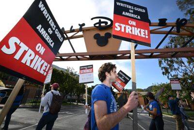 Dispatches From WGA Picket Lines Day 2: ‘SNL’s Bowen Yang, Krista Vernoff, Michael Schur, Cynthia Nixon Among Those Marching To Support Writers Strike - deadline.com - Los Angeles - New York