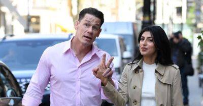 John Cena and Wife Shay Shariatzadeh Hold Hands in London on Rare Outing: Photo - www.usmagazine.com - Florida - Canada - county Hand - city Vancouver
