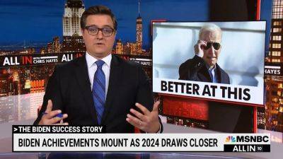 Chris Hayes Says Biden ‘Has a Much Stronger Political Narrative’ in 2024 Than Doomsayers Think (Video) - thewrap.com