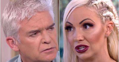 Jodie Marsh takes swipe at Phillip Schofield years after heated This Morning clash - www.msn.com