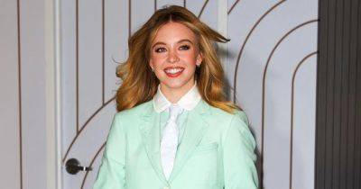 Sydney Sweeney Revives the Socks and Heels Trend With a Preppy Look in NYC - www.usmagazine.com - Russia