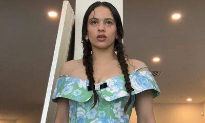 Rosalia teases new song after leaking it by accident while wearing the cutest sundress - us.hola.com - Spain - Puerto Rico