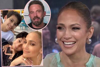 Jennifer Lopez Says Teens Max & Emme 'Love' Ben Affleck -- But Are 'Challenging Everything'! - perezhilton.com - county Guthrie