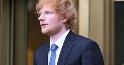 Ed Sheeran cried happy tears after winning plagiarism court case - www.ok.co.uk - Britain - New York - USA