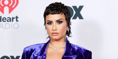 Demi Lovato Shares Raw Photo of Themself Crying for a Good Reason - www.justjared.com - county Love