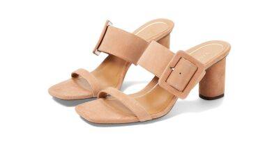 These Sandals Have Surprisingly Good Arch Support for a Higher-Heeled Shoe - www.usmagazine.com - city Sandal
