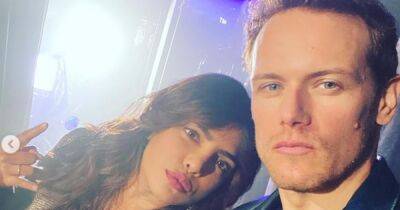 Sam Heughan overjoyed with blockbuster 'Love Again' support as he poses with Priyanka Chopra - www.dailyrecord.co.uk - India - Germany