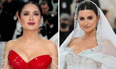 Salma Hayek shares epic photos getting ready for the Met Gala with Penelope Cruz - us.hola.com - New York - Mexico