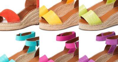 These Espadrille Wedges Come in Every Color of the Rainbow for Summer - www.usmagazine.com