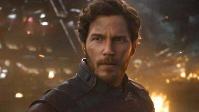 Chris Pratt Responds to That Star-Lord End Credits Moment in 'Guardians of the Galaxy Vol.3' (Exclusive) - www.etonline.com - New York