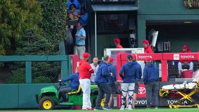 Red Sox-Phillies Game Halted After Fan Falls Into Visitor's Bullpen at Citizens Bank Park - www.etonline.com - Boston